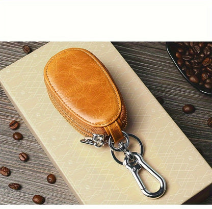 Men's Wallet – for Everyday Use, Car Key Fob Holder Leather | Bag Vero – detail view 11