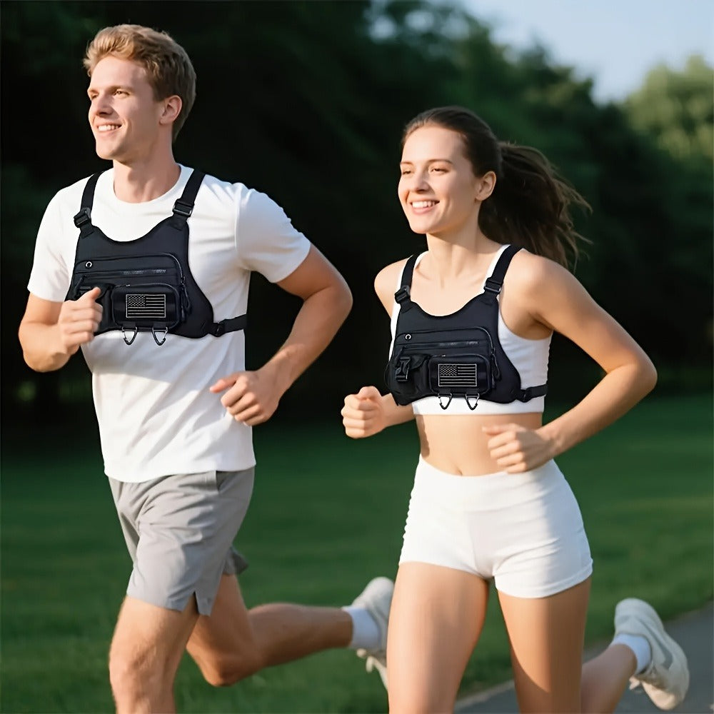 Sling Bag – for Travel & Work, Tactical Sports Chest Hollowed Out | Bag Vero – detail view 11