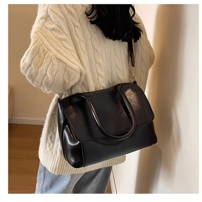 Crossbody Bag for Women – Vintage Leather Satchel Handmade Top | Bag Vero – detail view 14