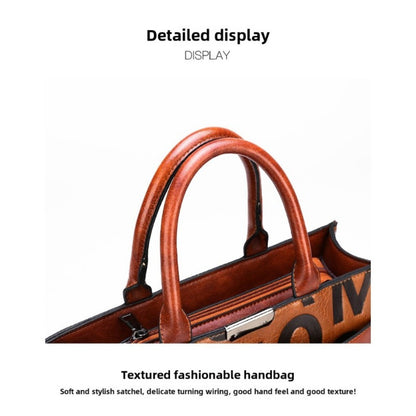 3pcs Women's Monogram Embossed Set, Large Capacity Tote Set, Removable Diagonal Strap