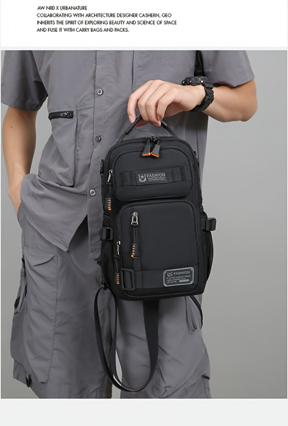 Waist Bag – Multi-Pocket, for Work | Bag Vero – detail view 21