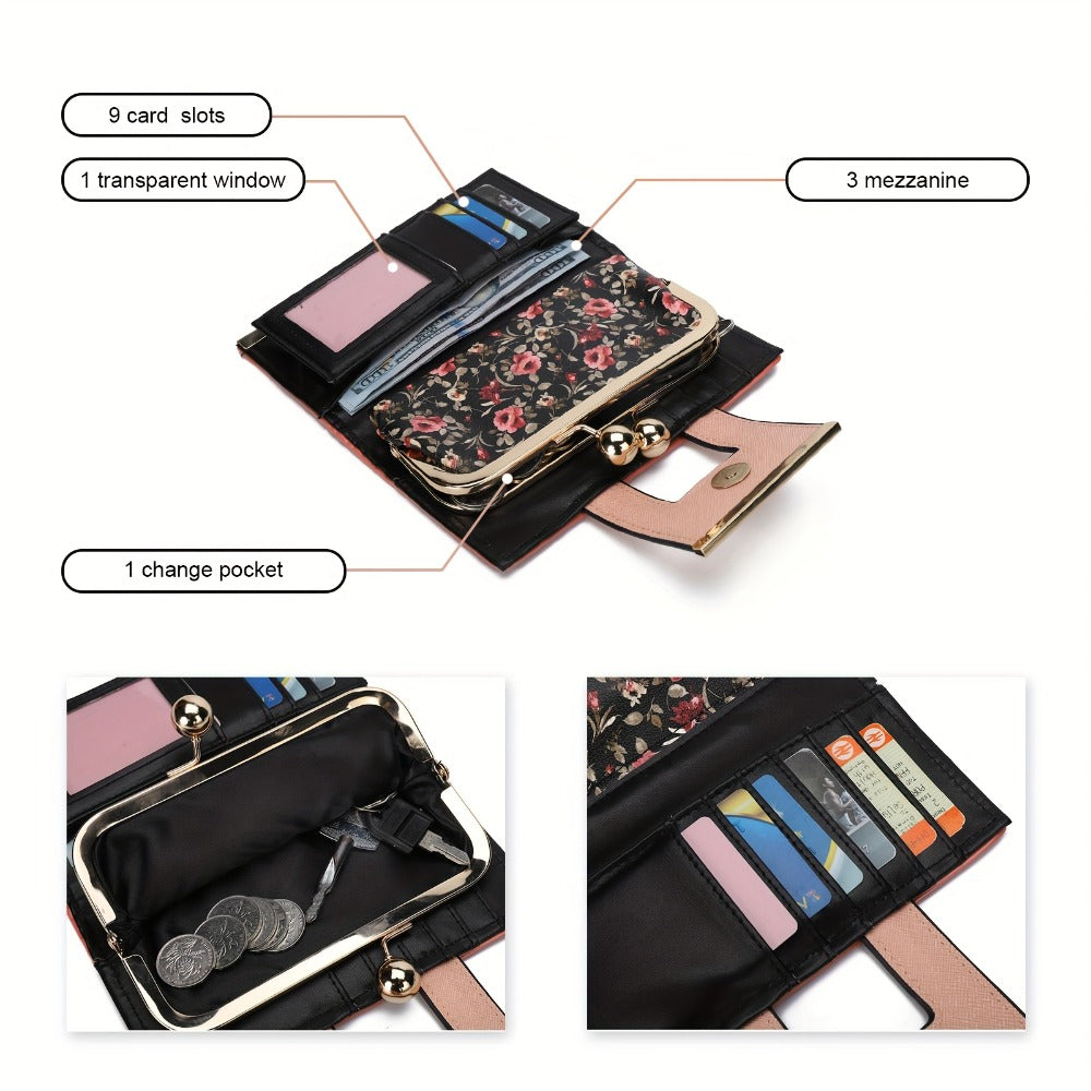The New Fashion Large Capacity Women'S Purse Casual Handbag