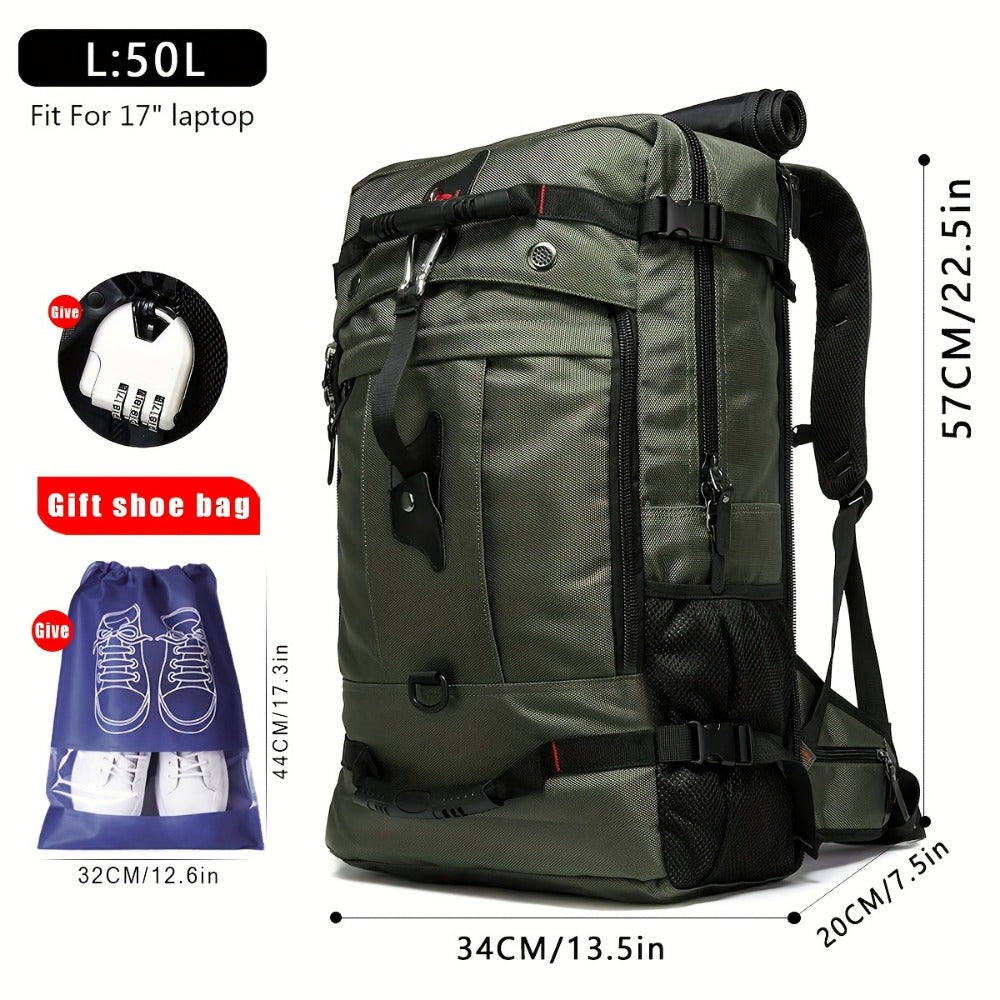 Laptop Backpack – 17.3 Inch, Combination Lock, for Travel & School | Bag Vero – detail view 10