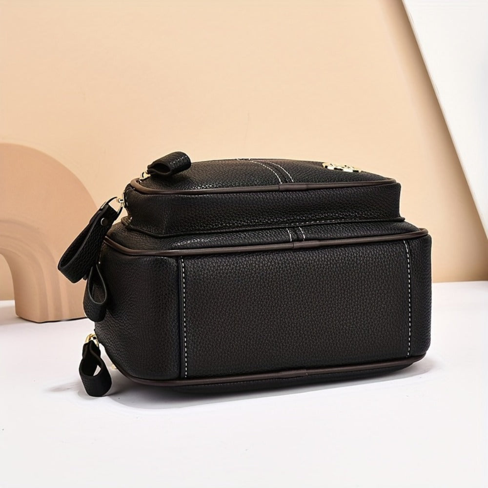 Women's Handbag with Adjustable Crossbody/Shoulder Strap, Multi- - Suitable for Casual &, Zipper Closure, - Stylish Small Bag