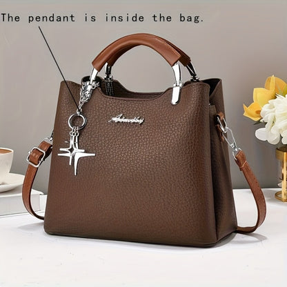Crossbody Bag for Women – PU Leather, Adjustable Strap, for Work | Bag Vero – detail view 9
