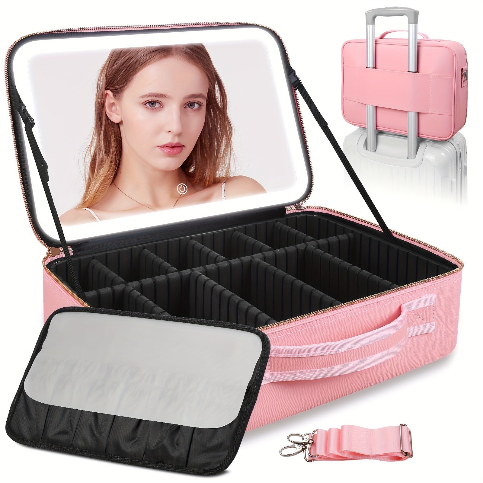 Travel Makeup Bag – 3-Color, for Travel | Bag Vero – alternate view