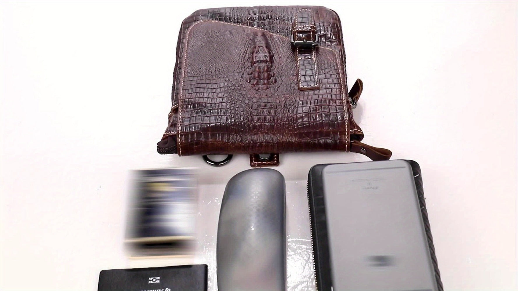 Laptop Bag – Genuine Leather, for Travel | Bag Vero – detail view 10