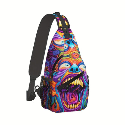 Sling Bag – Polyester, Large Capacity, Waterproof, for Travel & School | Bag Vero – detail view 2