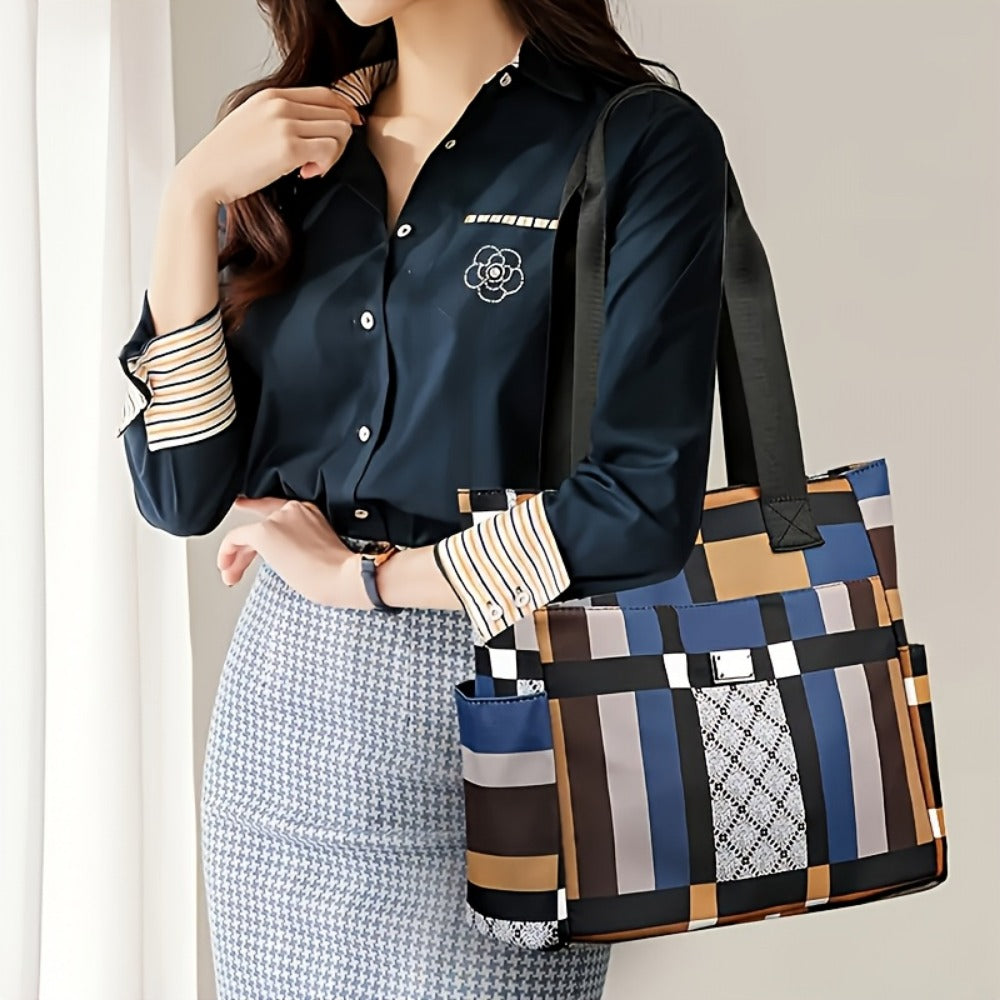 Tote Bag for Women – Nylon, Large Capacity, Lightweight, Foldable | Bag Vero – detail view 11