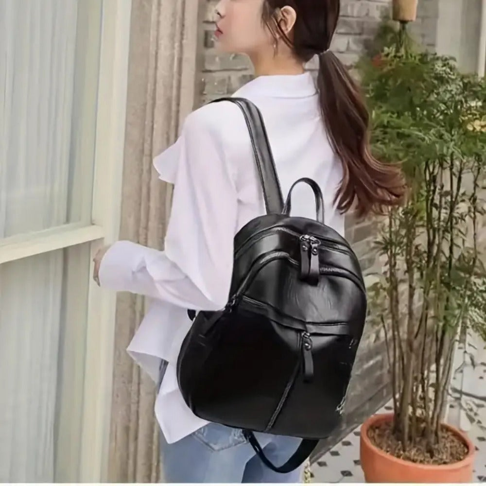 Laptop Backpack – Polyester, Anti-Theft, Large Capacity, for Travel & Work | Bag Vero – detail view 2