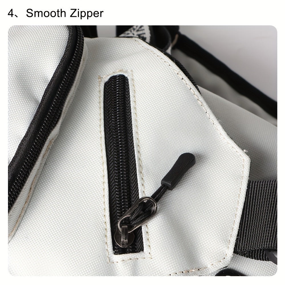 Trendy Oxford Crossbody Bag for Women - Features Adjustable Shoulder Straps, Zipper Closure, Sturdy Material, Casual Elegant Design, Ideal for Everyday Use And Travel