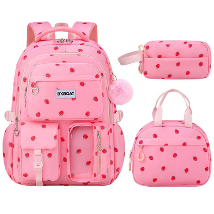 Laptop Backpack – 3-Piece, 15.6 Inch, Large Capacity, Trolley Sleeve | Bag Vero – detail view 4