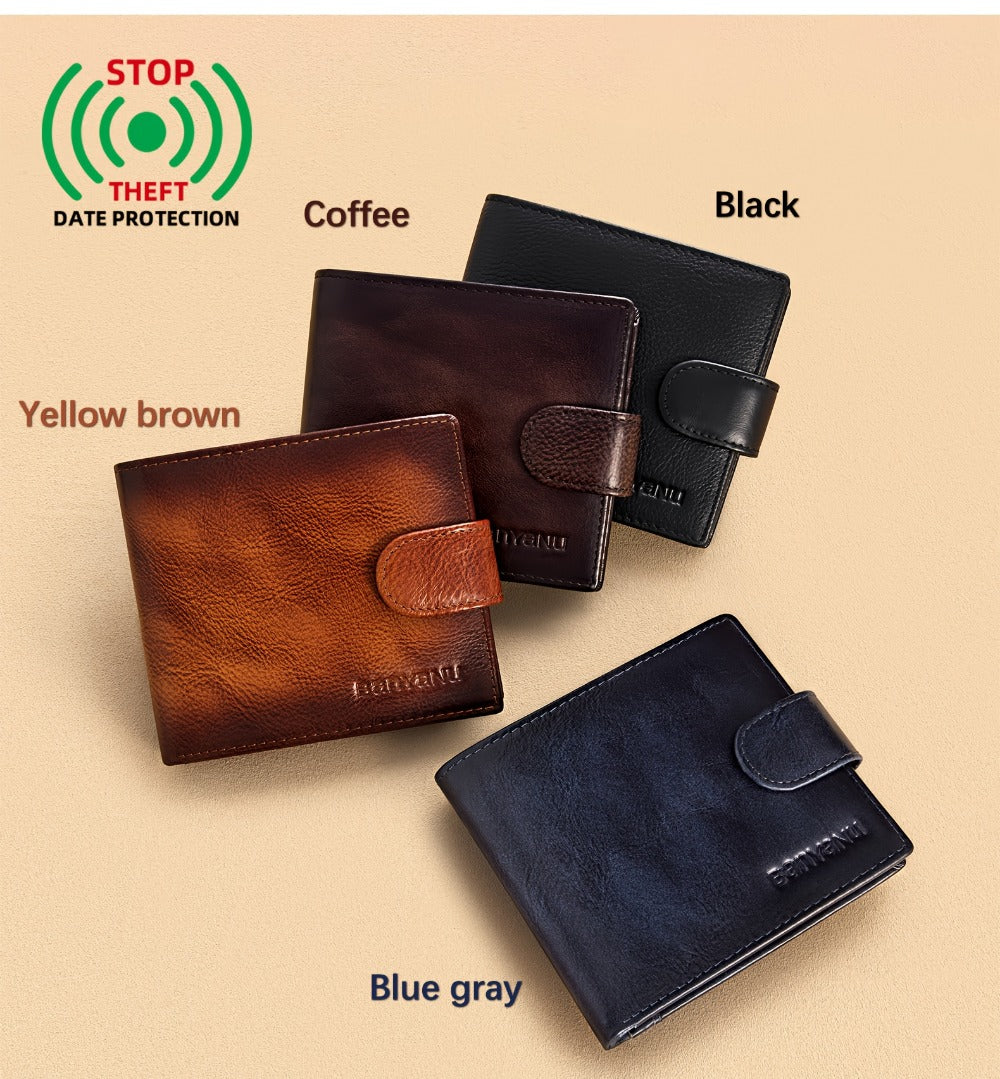 Men's Wallet – Large Capacity, Slot Leather Genuine Cowhide Large | Bag Vero – detail view 16