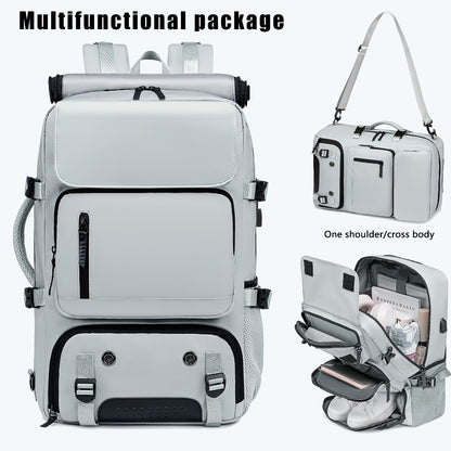 New Men'S Large-Capacity Outdoor Casual Backpack, A Multi-Functional Bag That Can Hold a 16-Inch Laptop, Lightweight, Durable And Versatile, Suitable for Camping, Mountain Climbing, Sports, Daily Commuting, Women'S Campus Backpack, Hiking Backpack