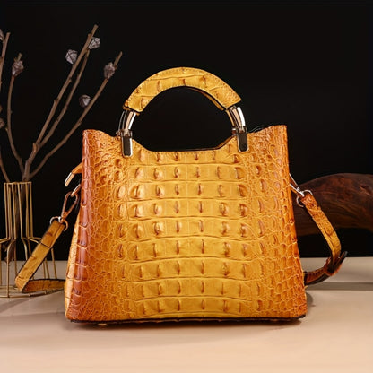 Crossbody Bag for Women – Crocodile Print Luxury Vintage Removable | Bag Vero – detail view 25
