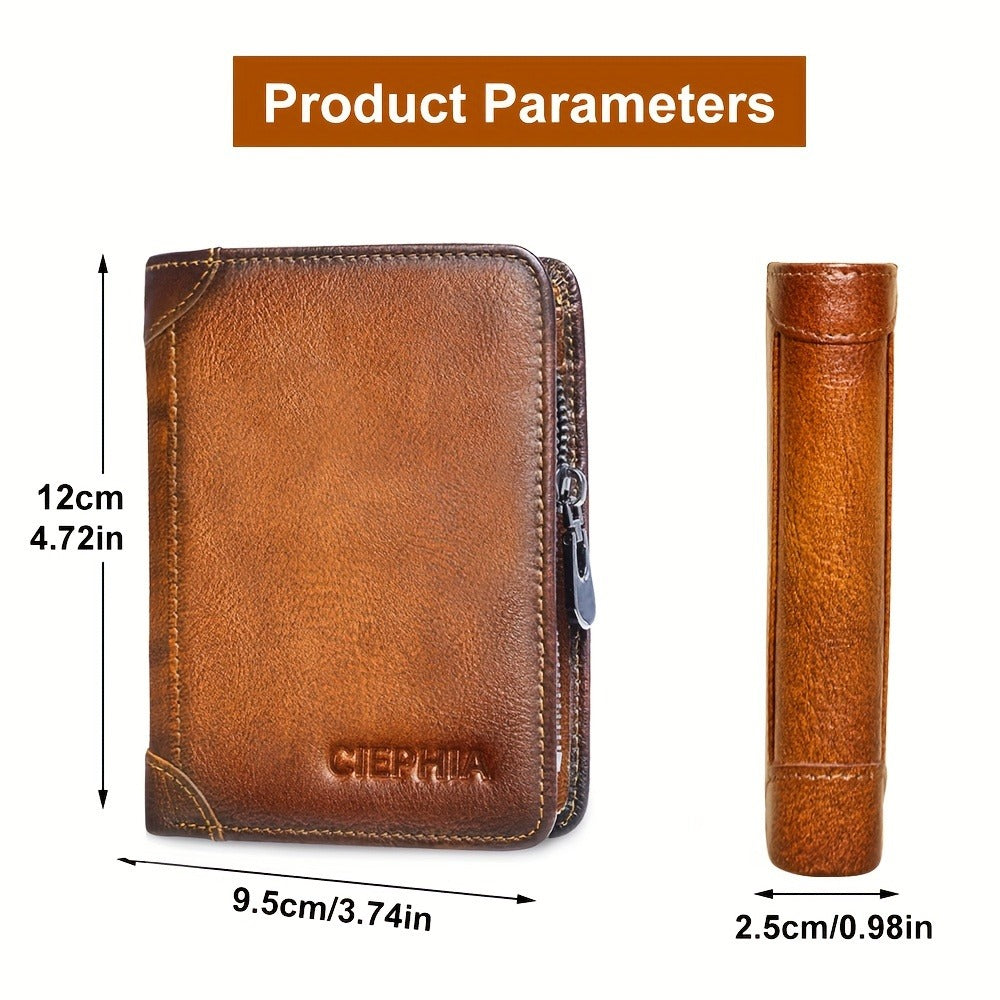 Men's Wallet – Genuine Leather, RFID Blocking, for Everyday Use | Bag Vero – detail view 19