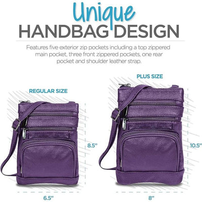 Women's Wallet – Genuine Leather, Multi Pocket, Adjustable Strap | Bag Vero – detail view 46