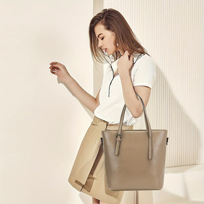 4pcs Retro Women'S Tote Bag, Elegant Pu- Crossbody Bag, Handbag, Shoulder Bag, Wallet, Suitable for Shopping And Dating
