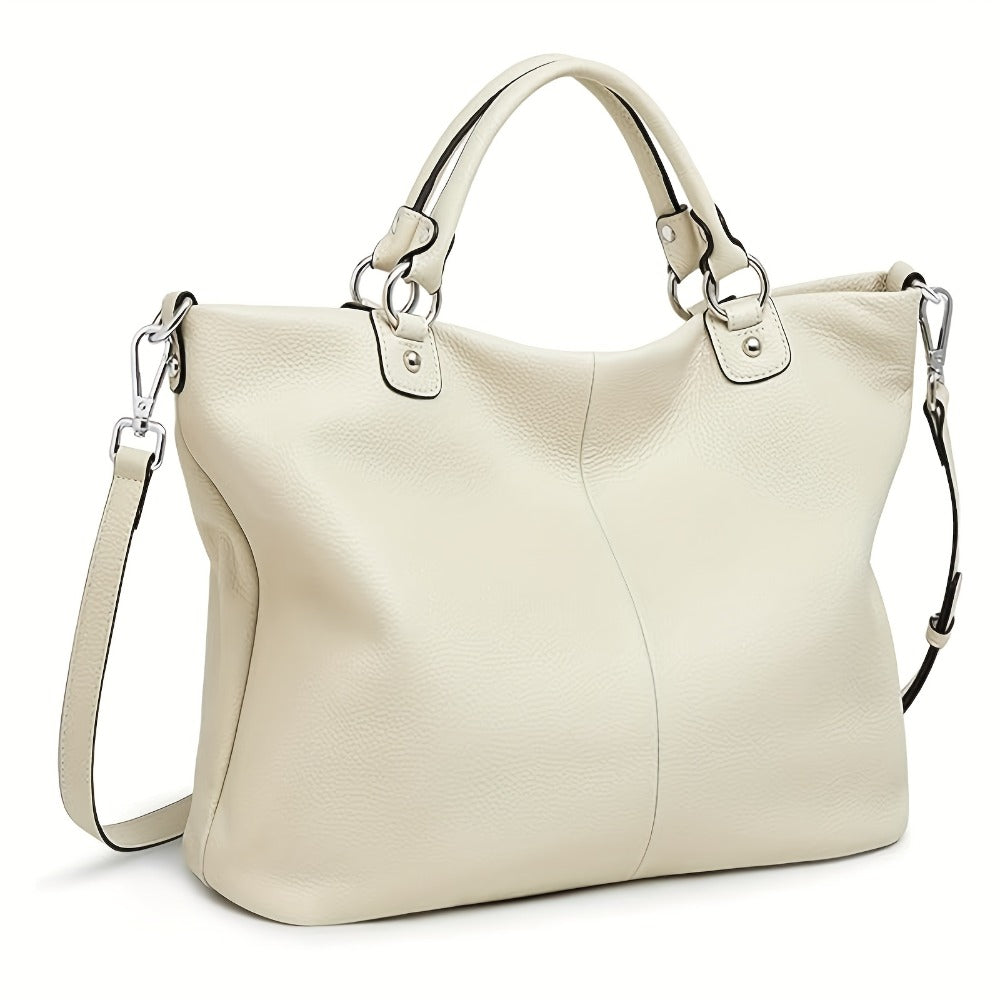 Spacious Handbag for Women - High-Quality PU, Chic Laptop Tote for Notebooks, Great for Everyday Work & Travel, an Excellent Present for Friends & Partners