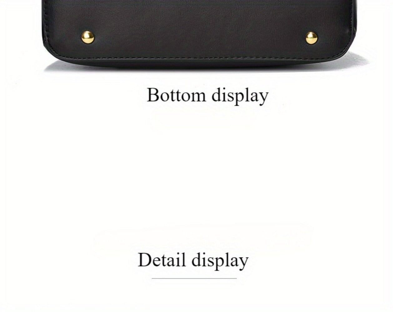 Women's Handbag – Large Capacity, Colorblock Satchel Large Capacity Faux | Bag Vero – detail view 21