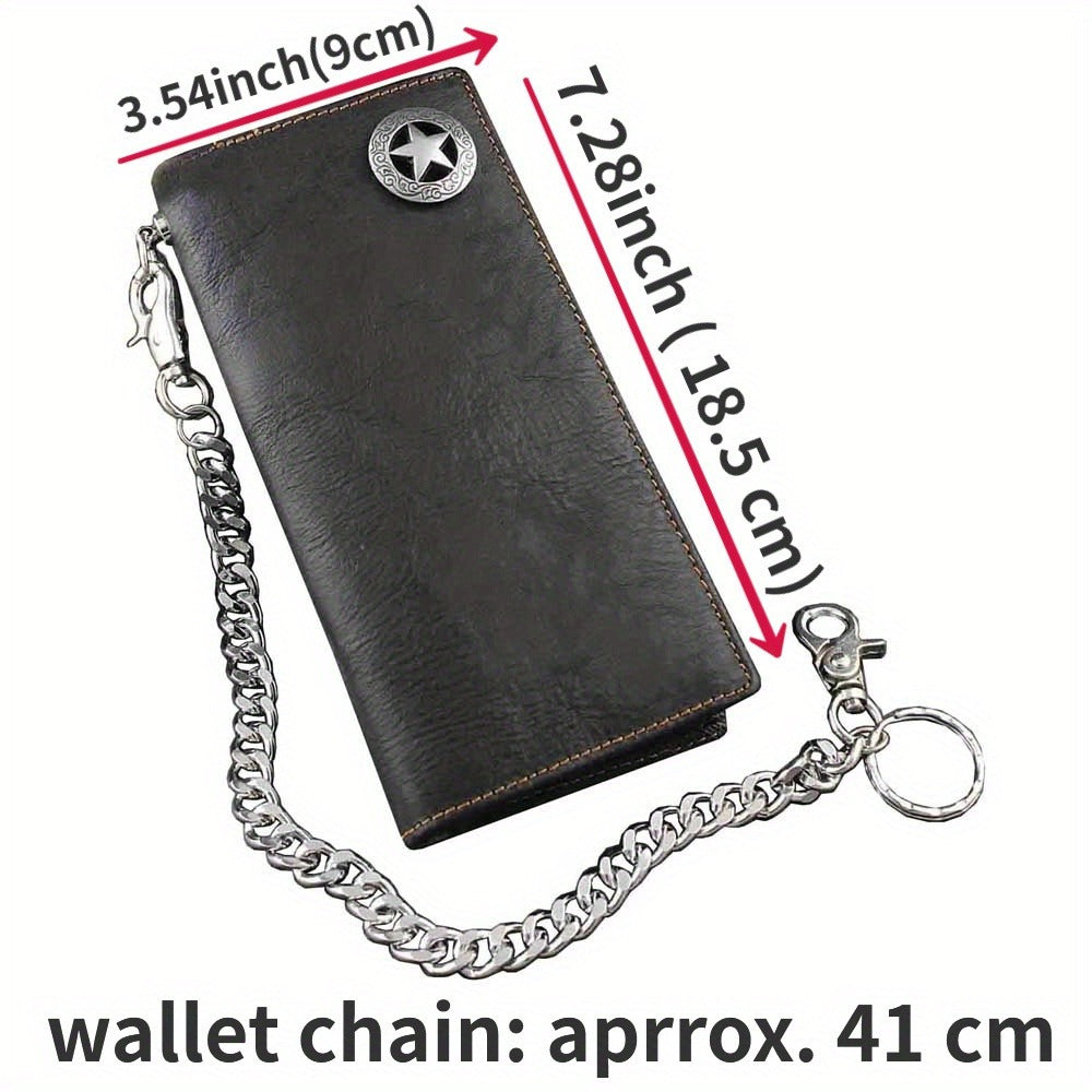 Men's Wallet – Concho Rock Star Cowhide Leather | Bag Vero – detail view 2