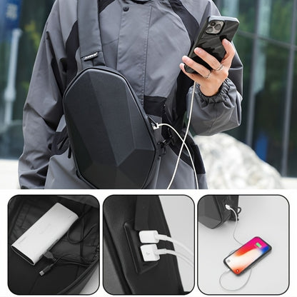 Sling Bag – USB Charging, Waterproof, for Work | Bag Vero – detail view 9