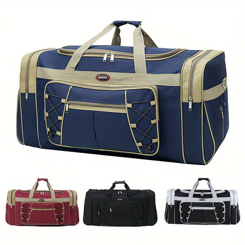 Gym Duffel Bag – 72L, Polyester, Foldable, Lightweight | Bag Vero – front view