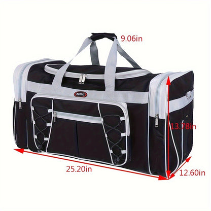 Gym Duffel Bag – 72L, Polyester, Foldable, Lightweight – detail view 4
