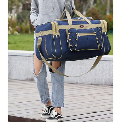 Gym Duffel Bag – 72L, Polyester, Foldable, Lightweight – detail view 7