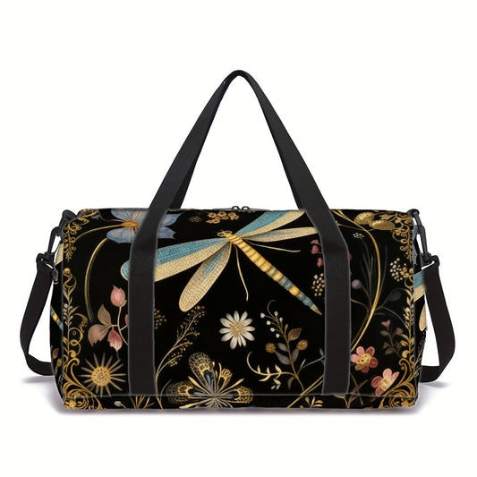 Gym Duffel Bag – Polyester, Large Capacity, Adjustable Strap, for Travel – front view