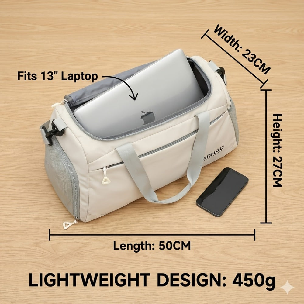 Gym Duffel Bag – Convertible, for Travel – detail view 6