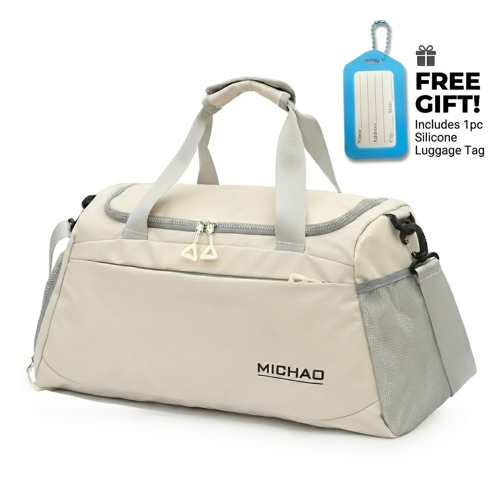 Gym Duffel Bag – Convertible, for Travel – alternate view