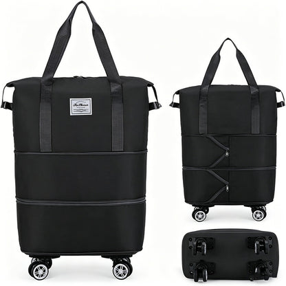 Gym Duffel Bag – Expandable, Spinner Wheels, for Travel – detail view 5