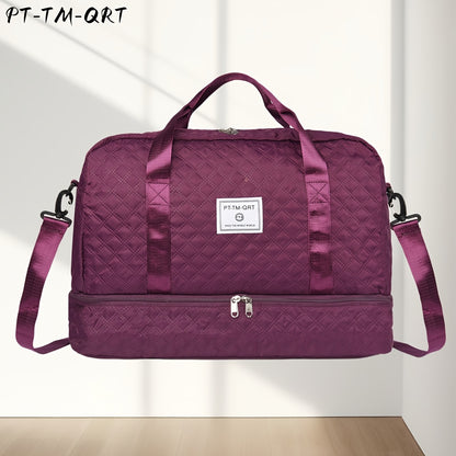 Gym Duffel Bag – 4 Colors, Large Capacity, for Travel & Work – front view - product view 14
