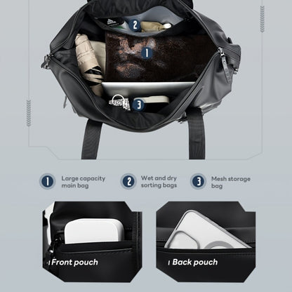 Gym Duffel Bag – Large Capacity, for Travel – detail view 19