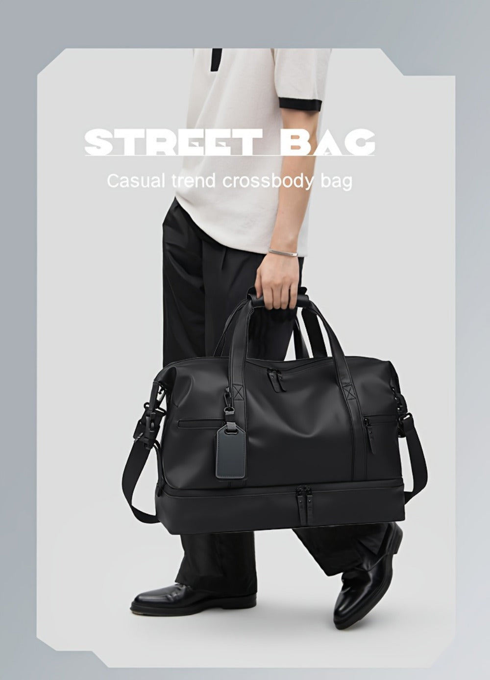 Gym Duffel Bag – Large Capacity, for Travel – detail view 22