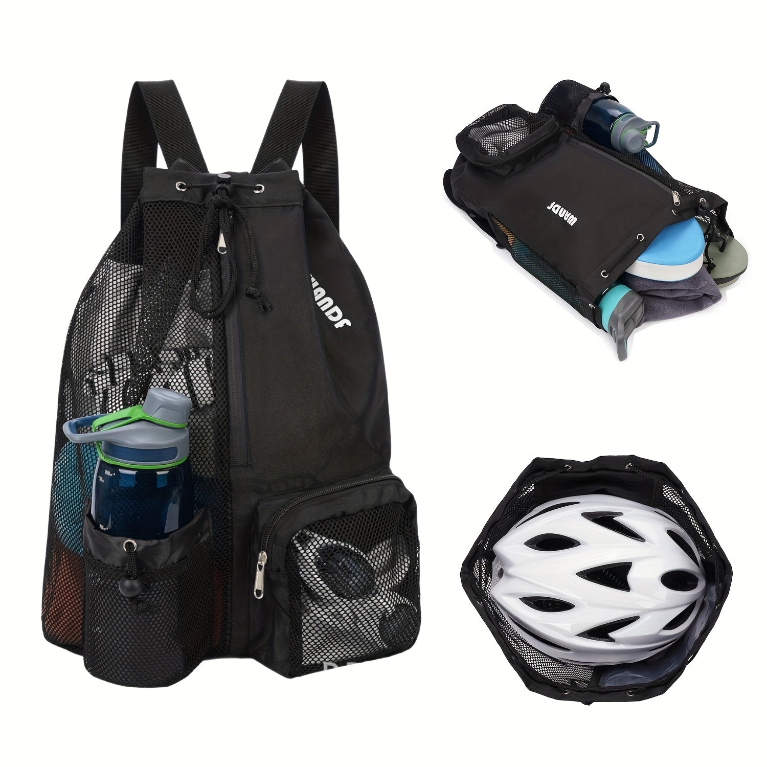 Gym Duffel Bag – Lightweight, Foldable – alternate view