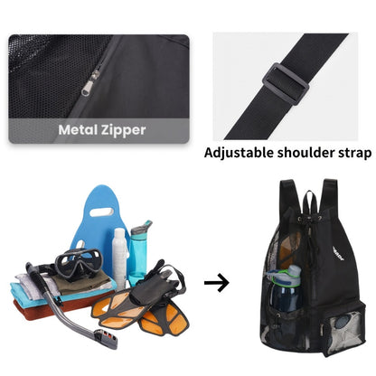 Gym Duffel Bag – Lightweight, Foldable – detail view 15