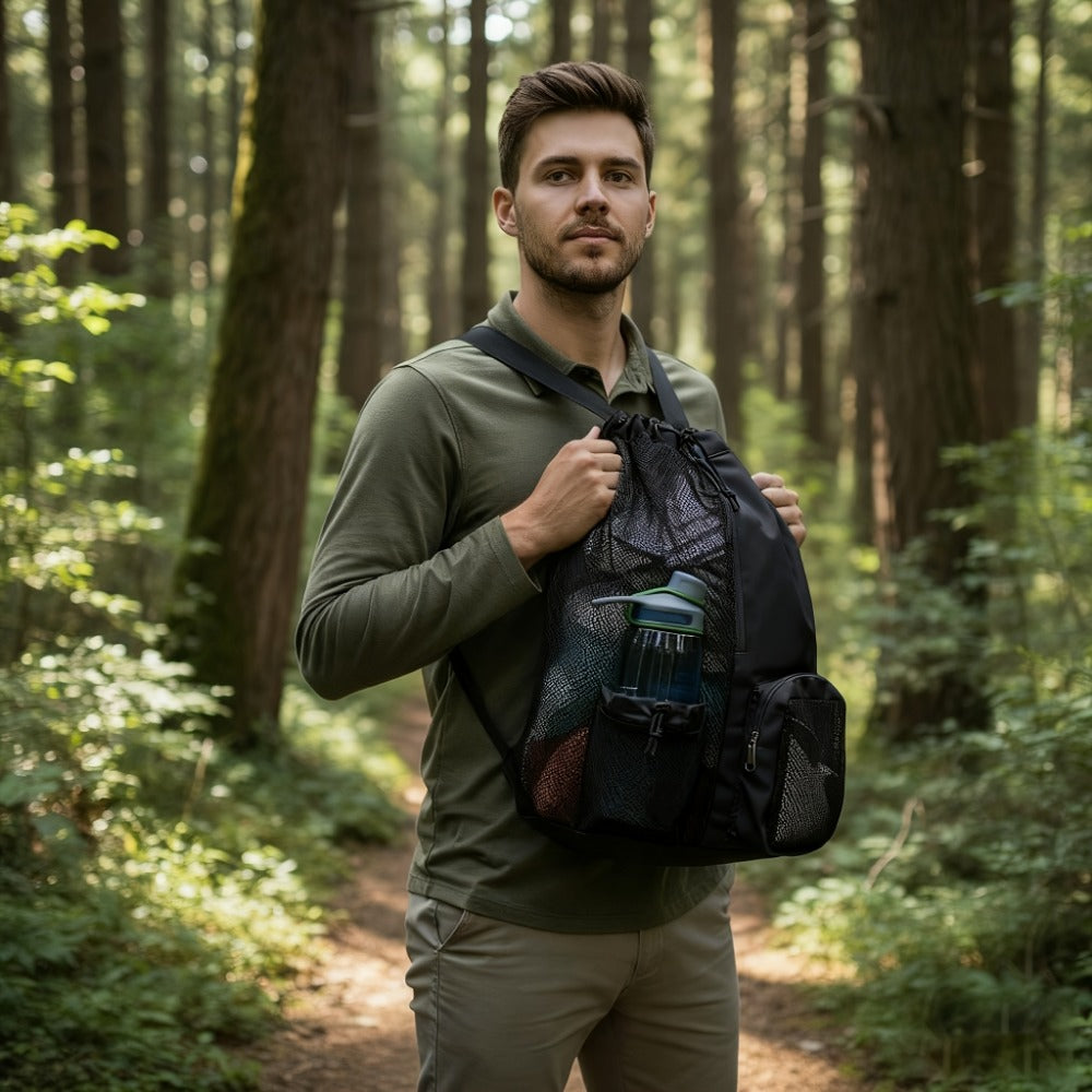 Gym Duffel Bag – Lightweight, Foldable – detail view 17