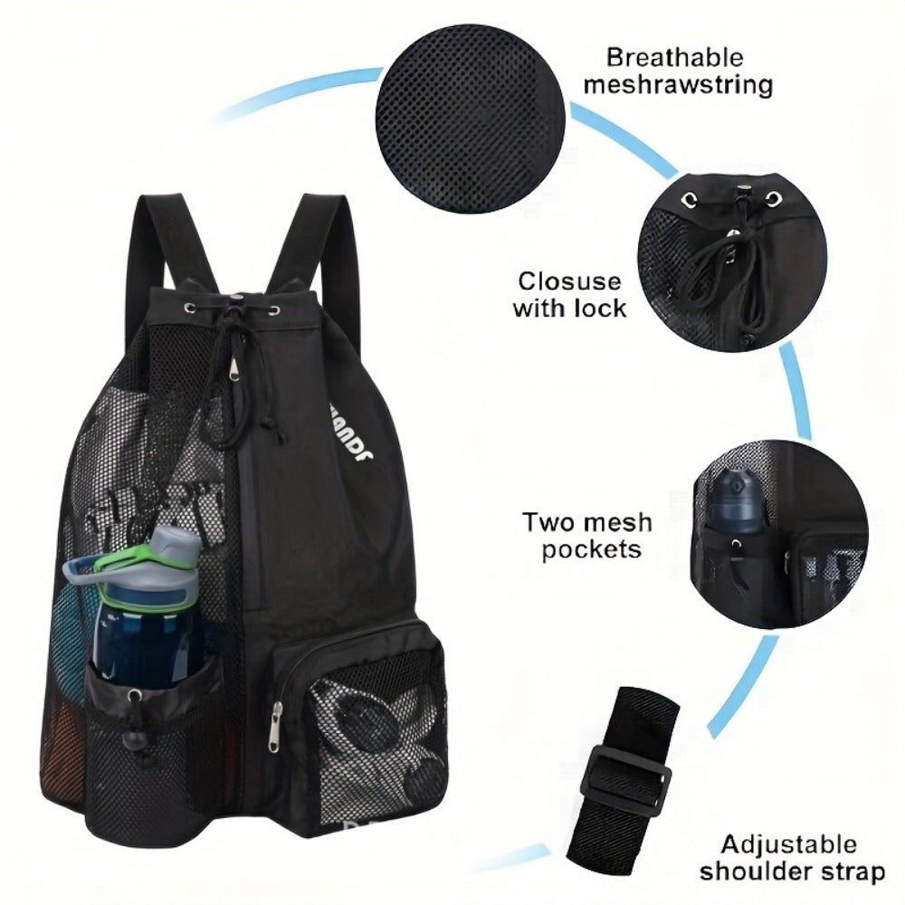 Gym Duffel Bag – Lightweight, Foldable – detail view 11