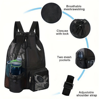 Gym Duffel Bag – Lightweight, Foldable – detail view 11