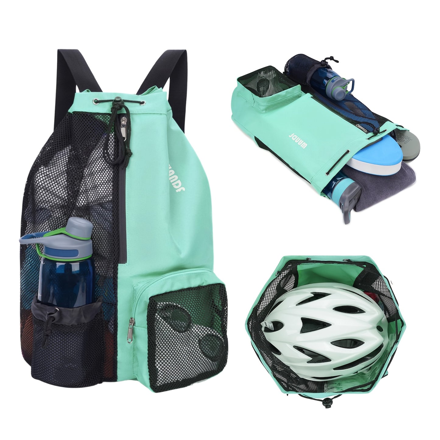 Gym Duffel Bag – Lightweight, Foldable – front view - product view 24