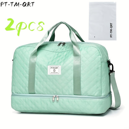 Gym Duffel Bag – 15 Colors, Nylon, Large Capacity, for Travel – detail view 9