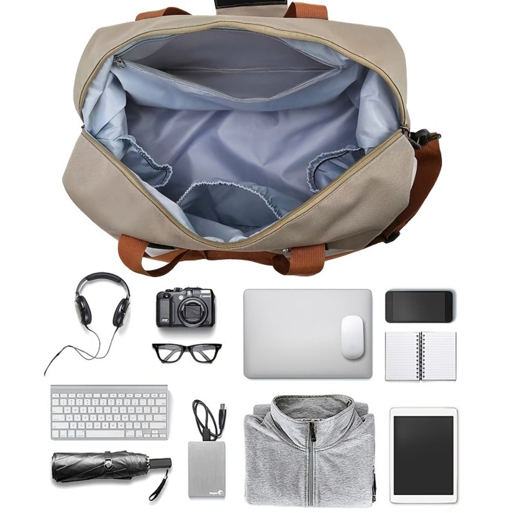 Gym Duffel Bag – 5 Colors, Nylon, Lightweight, for Travel – detail view 15