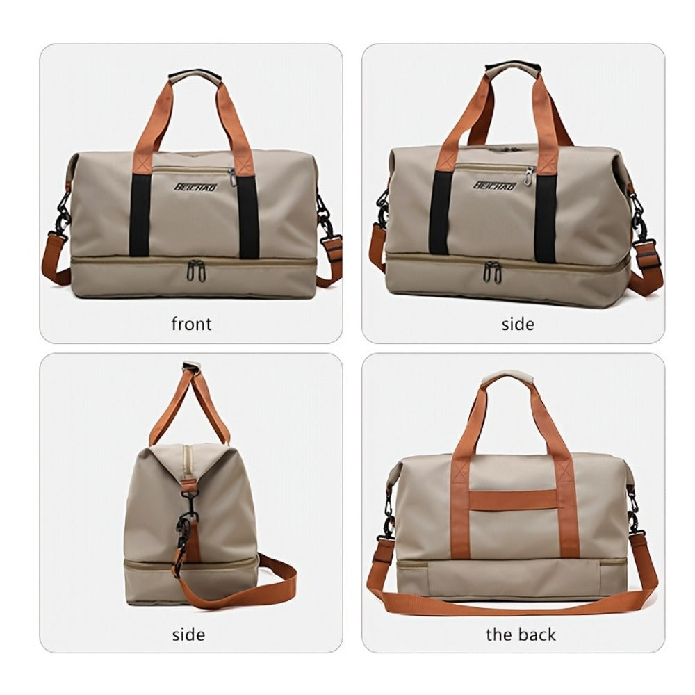 Gym Duffel Bag – 5 Colors, Nylon, Lightweight, for Travel – detail view 17