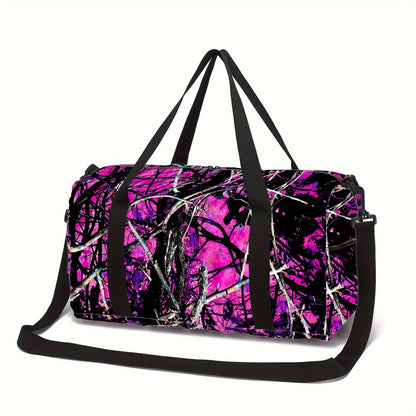 Gym Duffel Bag – Polyester, Adjustable Strap, for Travel – detail view 11