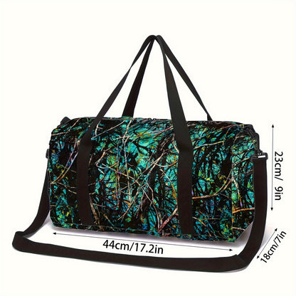 Gym Duffel Bag – Polyester, Adjustable Strap, for Travel – detail view 7