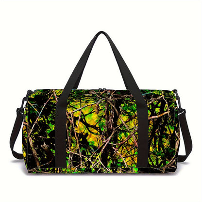 Gym Duffel Bag – Polyester, Adjustable Strap, for Travel – detail view 8