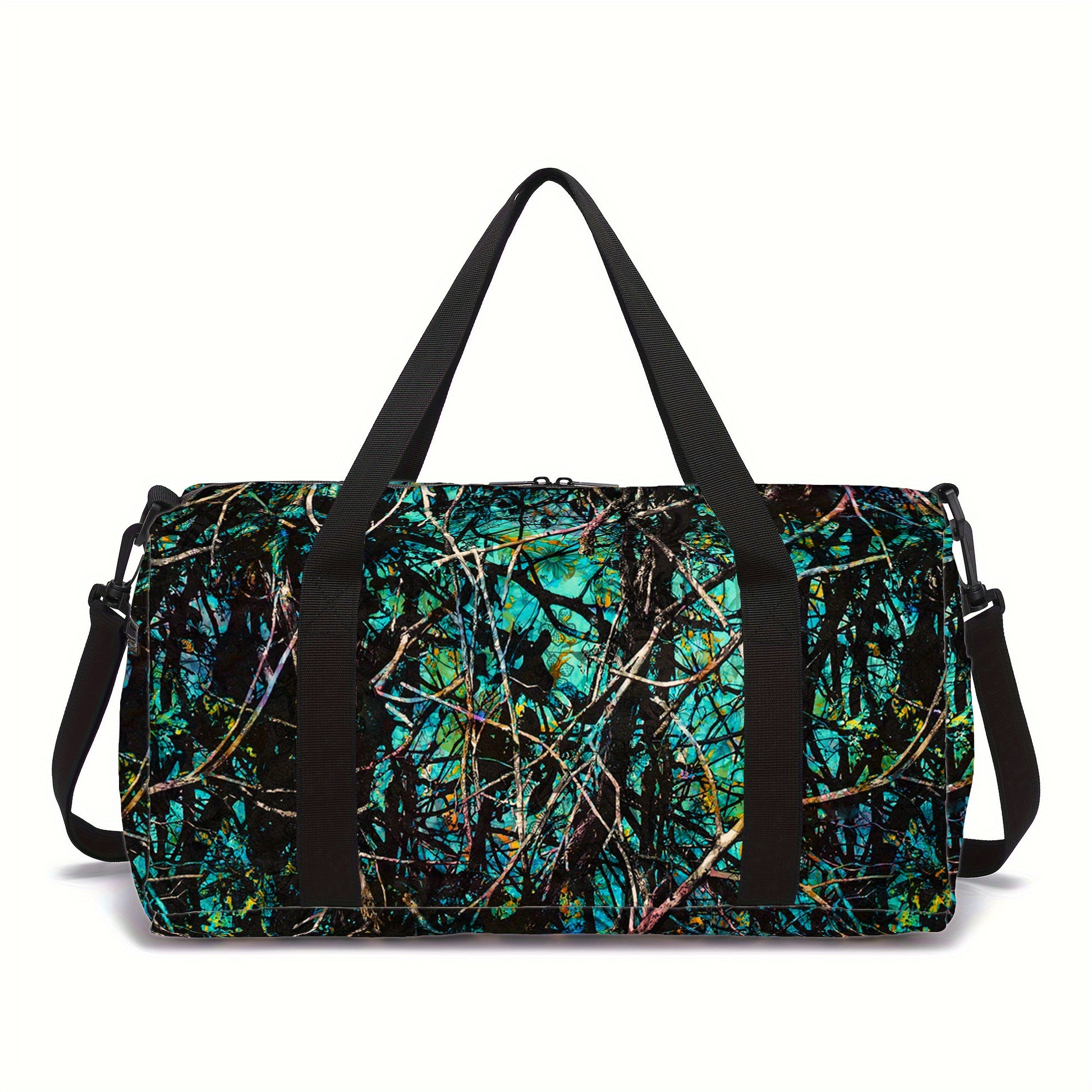 Gym Duffel Bag – Polyester, Adjustable Strap, for Travel – alternate view