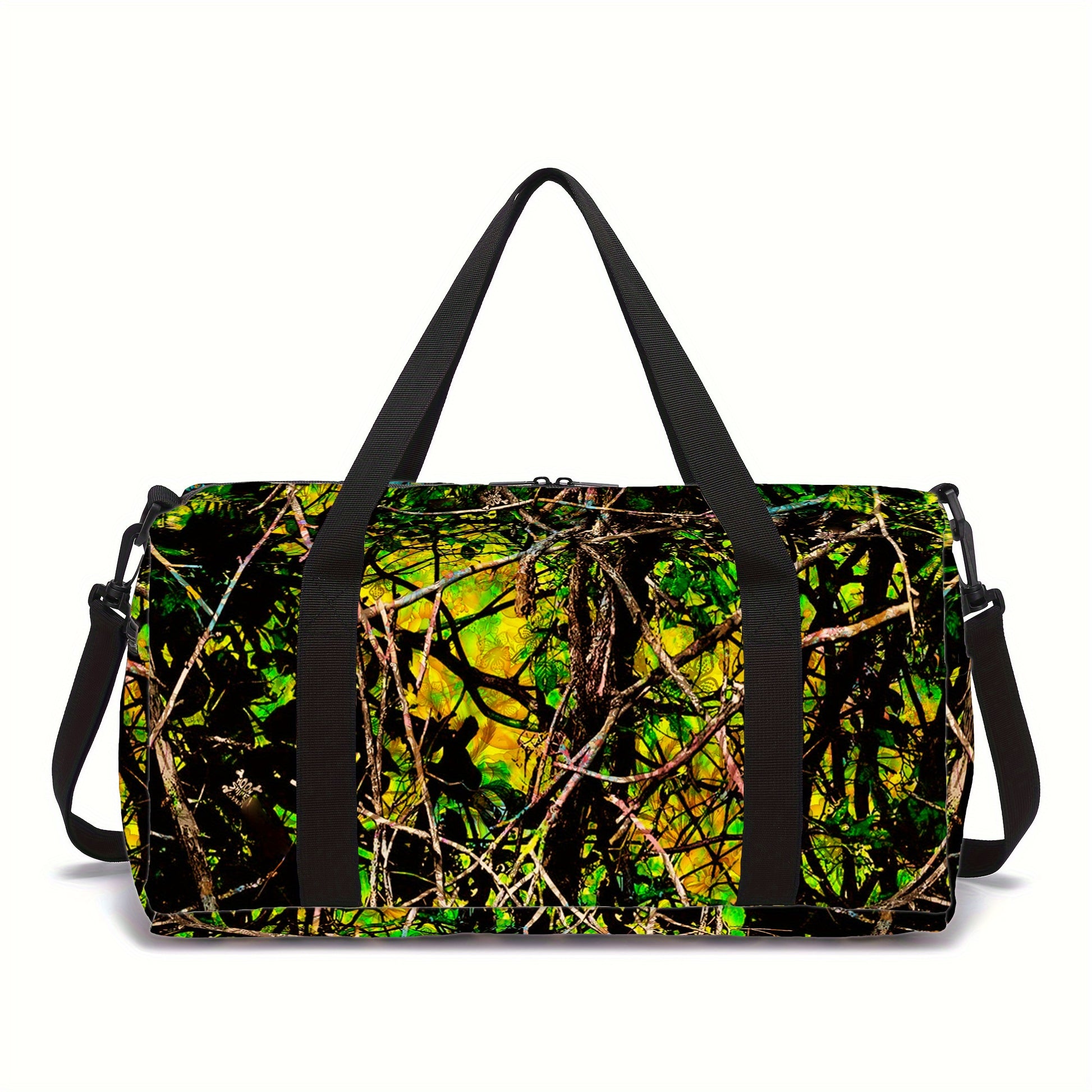 Gym Duffel Bag – Polyester, Adjustable Strap, for Travel – detail view 15
